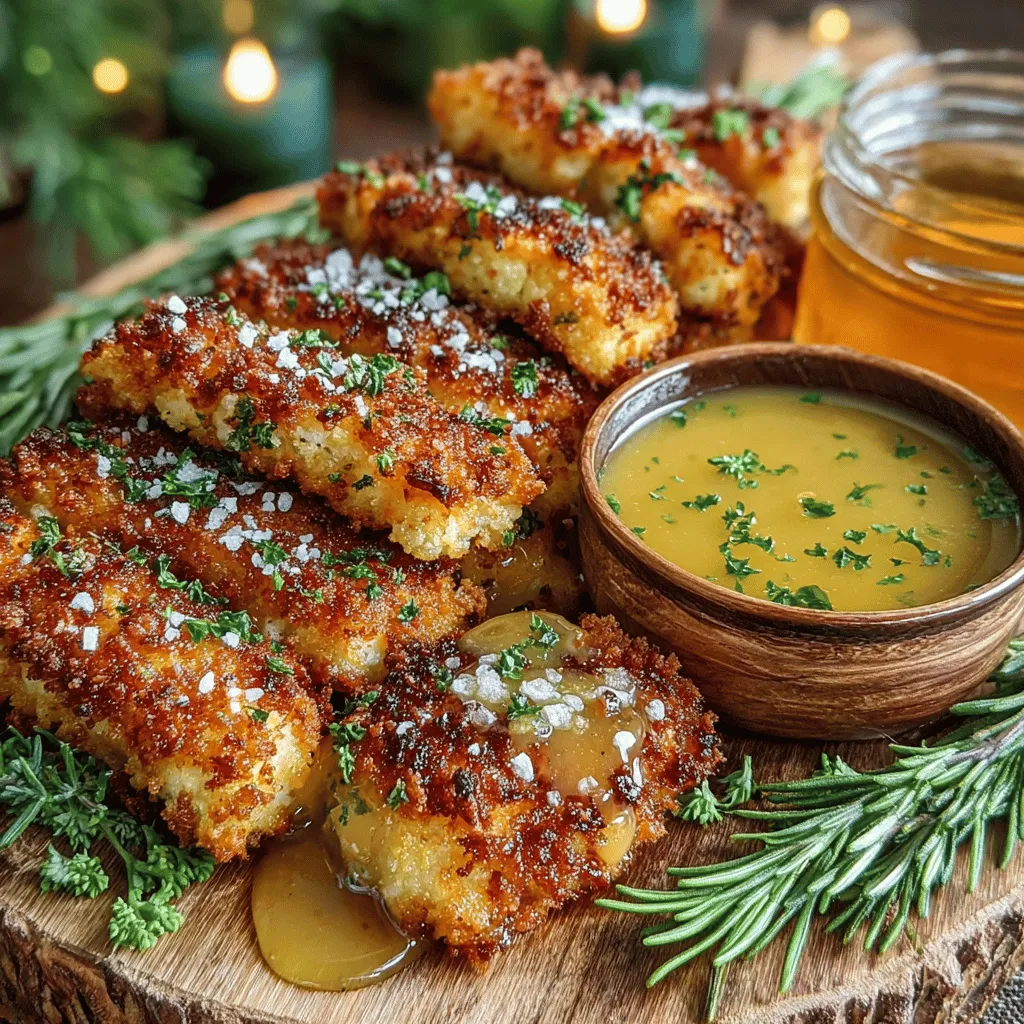 Crunchy chicken tenders are a quintessential comfort food that appeals to people of all ages. Their satisfying crunch and tender inside make them a popular choice for a snack, a hearty main dish, or a crowd-pleasing appetizer at gatherings. The versatility of chicken tenders is unmatched; they can be paired with various dips, but none is as delightful as the sweet and tangy honey mustard dip. This combination not only enhances the flavors of the tenders but also elevates the overall dining experience, making it a must-try recipe in any home kitchen.