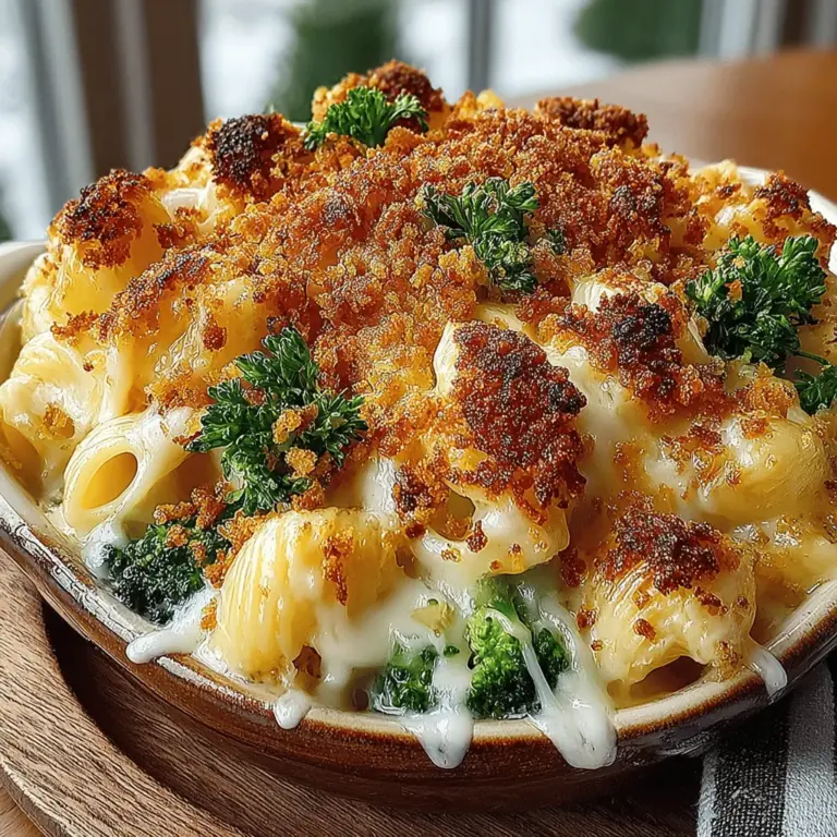 When it comes to comfort food, few dishes can rival the warmth and satisfaction of macaroni and cheese. This classic staple not only evokes memories of childhood but also delivers a creamy, cheesy experience that delights palates of all ages. However, in this version, we add a nutritious twist by incorporating vibrant broccoli, enhancing both the flavor and nutritional value of the dish. This Creamy Mac & Cheesy Broccoli Delight is perfect for family gatherings, weeknight dinners, or simply when you're craving something hearty and wholesome.