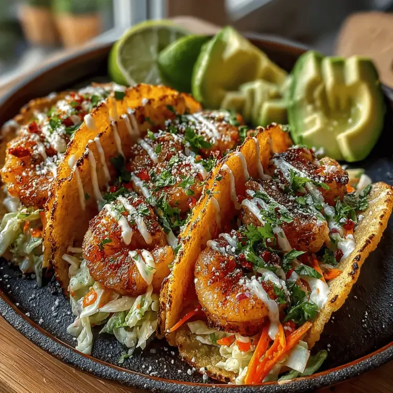 Tacos are a beloved culinary staple that showcases a variety of flavors and textures, making them an ideal dish for any occasion. Among the many taco variations, Sizzling Shrimp Tacos with Crunchy Cabbage Slaw stand out as a vibrant and delicious option. In this article, we will explore the intricacies of this recipe, highlighting the fresh ingredients and easy steps that make it perfect for a quick weeknight dinner or a lively gathering with friends. Join us as we dive into the preparation and cooking process, ensuring you can recreate this delightful dish at home.