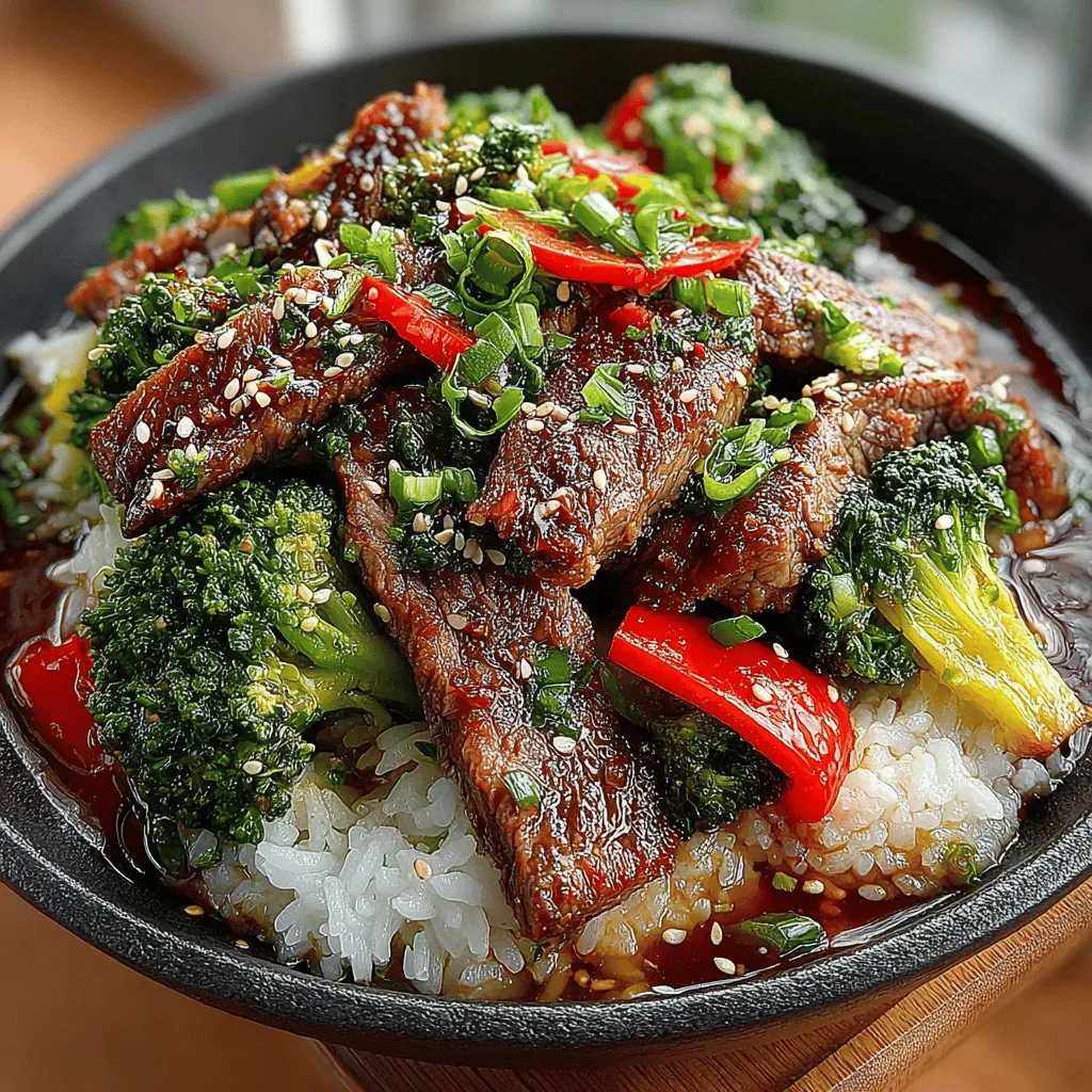 When it comes to quick, nutritious meals that deliver on flavor, few dishes can compete with the classic beef and broccoli stir-fry. This dish has garnered widespread popularity across various cuisines, particularly in Chinese-American households. Its vibrant colors and rich, savory taste make it a favorite among both children and adults. The balance of succulent beef, crisp broccoli, and aromatic seasonings comes together in mere minutes, making it an ideal choice for busy weeknights or a last-minute dinner party.