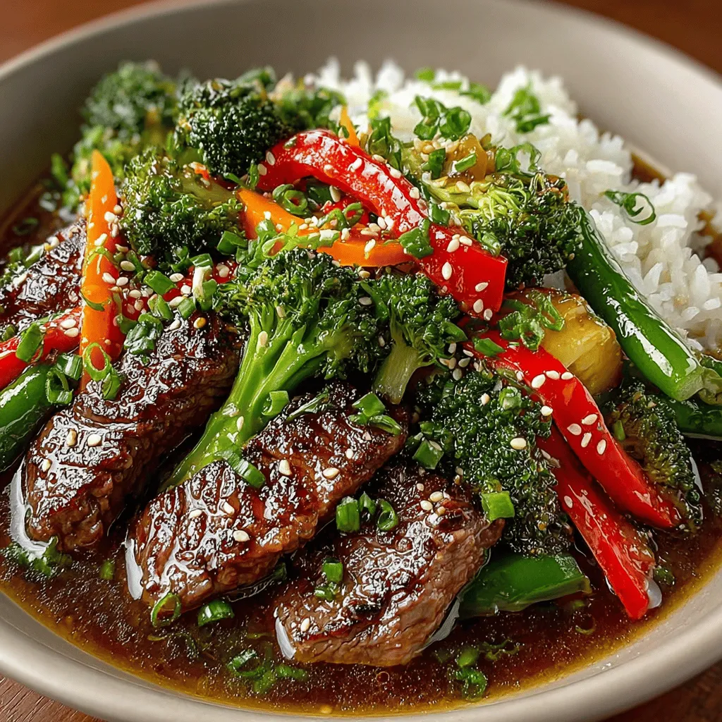 Sizzling Savory Beef and Vegetable Stir-Fry is more than just a dish; it's a culinary experience that harmonizes tender beef, fresh vegetables, and an array of vibrant flavors. This quick and easy meal has become a staple in many households, thanks to its versatility and nutritional benefits. Whether you're racing against the clock on a busy weeknight or hosting a casual dinner with friends, this stir-fry promises to delight your palate and provide a well-balanced meal.