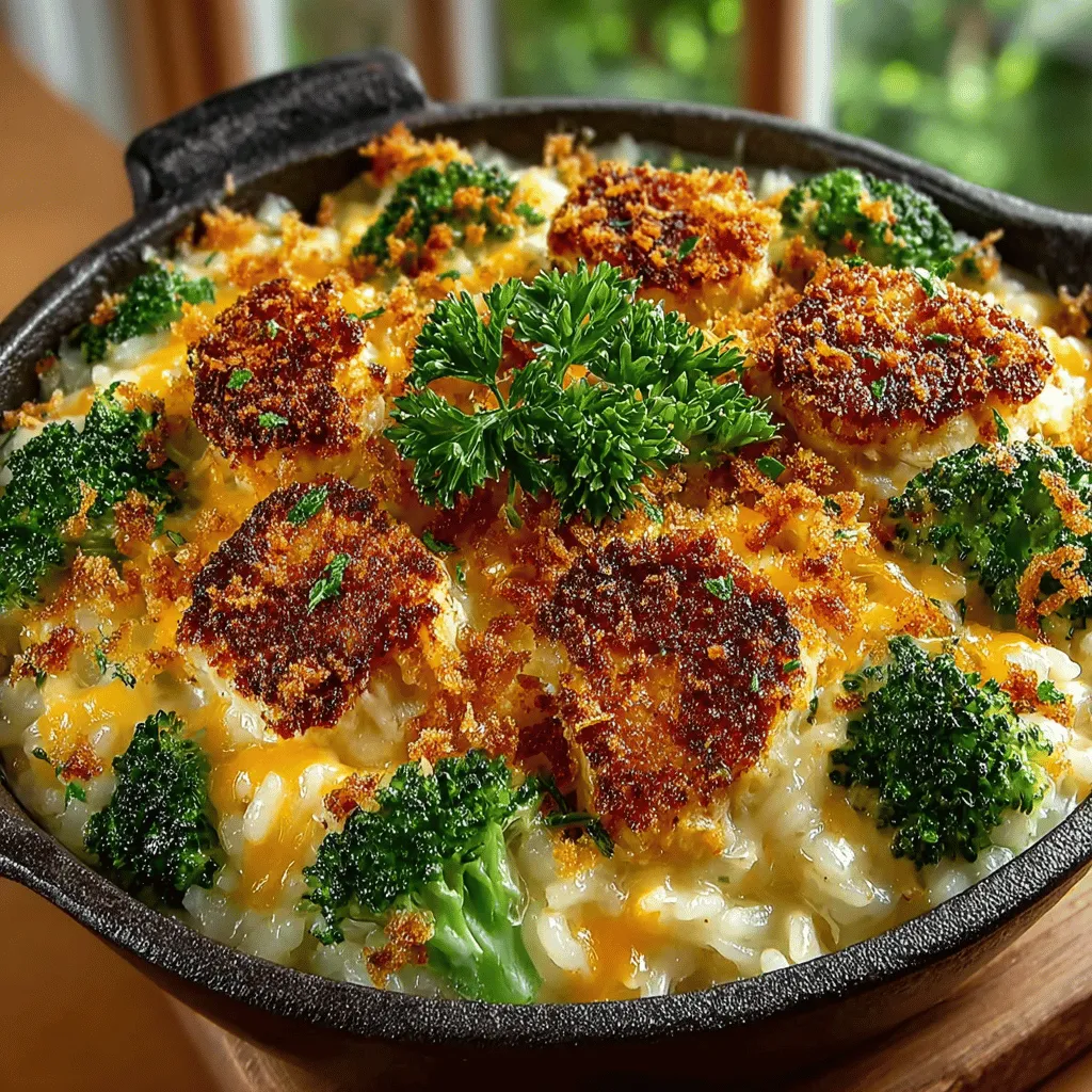 One-pot meals have gained immense popularity for their simplicity and ease of preparation, making them a favorite among busy families and home cooks alike. In this article, we will explore the Cheesy Delight One-Pot Broccoli Rice Casserole, a comforting dish that combines the wholesome goodness of broccoli with the rich flavors of cheese. This recipe not only offers a satisfying meal but also packs a nutritional punch, thanks to its key ingredients: broccoli, known for its high fiber and vitamin content, and cheese, which adds both flavor and creaminess.