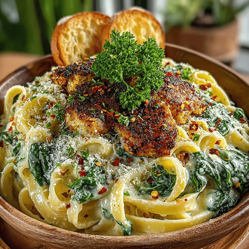 In the realm of comfort food, few dishes can rival the creamy, dreamy allure of Creamy Garlic Parmesan Pasta with Spinach. This indulgent dish encapsulates the essence of Italian cooking while offering a rich tapestry of flavors that soothe the soul. As we navigate an increasingly fast-paced lifestyle, the need for easy yet flavorful recipes becomes ever more significant. Creamy Garlic Parmesan Pasta not only meets this need but also elevates weeknight dinners and special occasions alike, making it a versatile addition to any culinary repertoire.