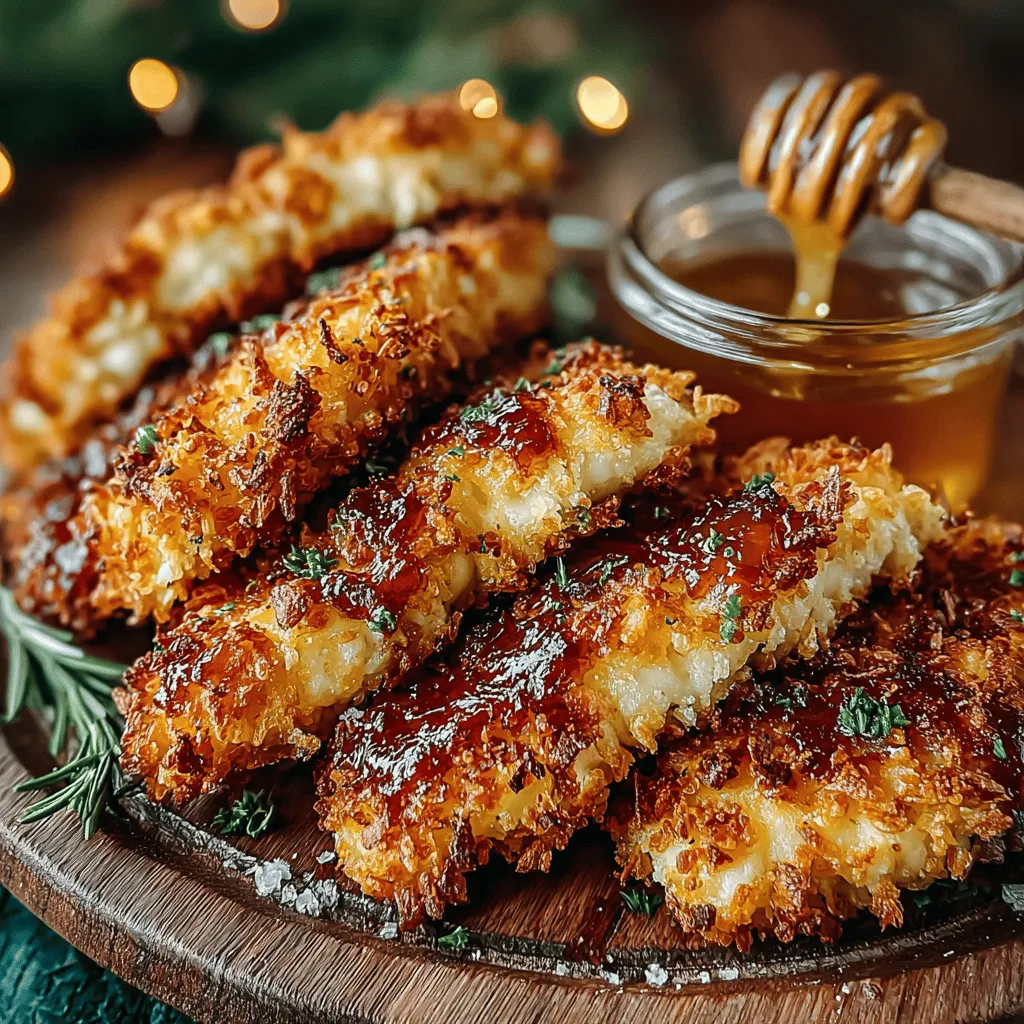 When it comes to family-friendly meals, few dishes capture hearts quite like crispy chicken tenders. These delightful bites, often associated with fast-food menus, can be easily transformed into a healthier homemade version that retains all the crunch and flavor without the excess oil. Our recipe for Crunchy Delight: Crispy Baked Chicken Tenders with Honey Mustard is a perfect example of how to enjoy a classic favorite while keeping health in mind. With a crispy exterior and juicy interior, these baked tenders are not only satisfying but also easy to prepare, making them an excellent choice for busy weeknights or casual gatherings.