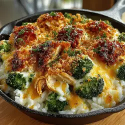 To create the perfect cheesy broccoli and chicken rice bake, it’s essential to understand the key ingredients that not only contribute to its flavor but also provide numerous health benefits.