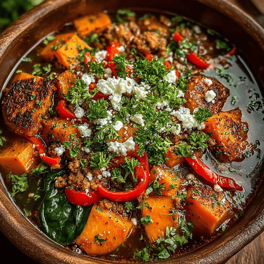 In today's fast-paced world, finding time to prepare healthy meals can often feel like a daunting task. However, the concept of creating quick, nutritious dishes that fit seamlessly into a busy lifestyle has gained immense popularity. Home cooks are increasingly leaning towards savory recipes that combine protein with wholesome vegetables, striking a balance between taste and health. One such dish that encapsulates this idea is the Savory Turkey and Sweet Potato Skillet. This delightful recipe not only offers a burst of flavors but also provides a straightforward approach to weeknight dinners, making it an ideal choice for families and busy professionals alike.