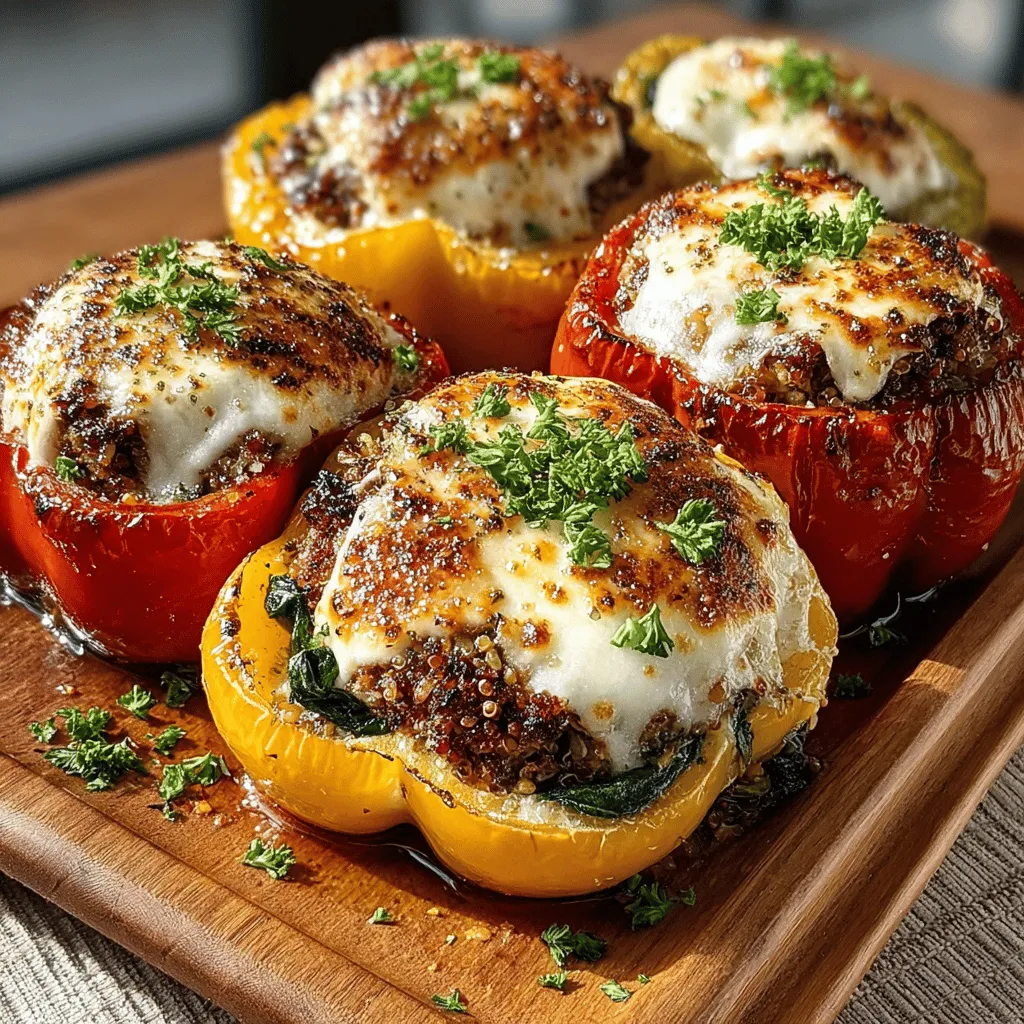Stuffed bell peppers are a culinary classic that combines a colorful presentation with a nutritious and satisfying meal. This versatile dish appeals to families, meal prep enthusiasts, and anyone seeking a healthy yet delicious option. The concept is simple: hollow out a bell pepper and fill it with a mixture of ingredients that not only complement each other but also provide a balanced meal. Among the myriad of fillings one might choose, the combination of ground turkey and fresh spinach shines as a particularly health-conscious choice.