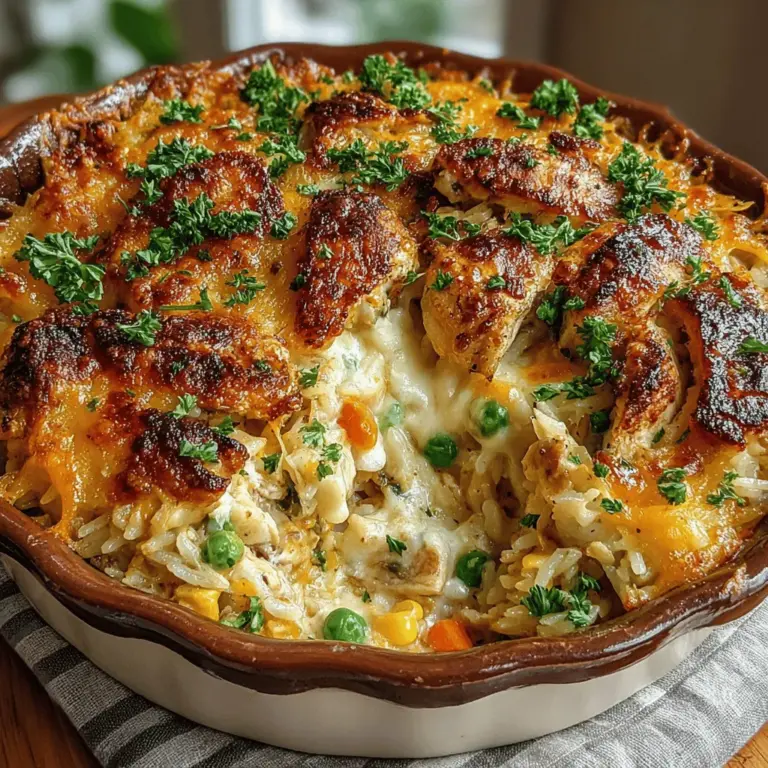 When it comes to the allure of homestyle cooking, few dishes encapsulate the essence of comfort food quite like casseroles. These hearty meals have the unique ability to bring warmth and satisfaction to the dinner table, making them a staple in homes across the country. From family gatherings to cozy weeknight dinners, casseroles offer a delightful combination of flavors and textures that can cater to all tastes. One standout recipe that embodies this spirit is the Cheesy Chicken and Rice Casserole—a dish that not only promises ease of preparation but also delivers in taste and comfort.