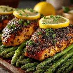 When it comes to creating a meal that is both delicious and health-conscious, few dishes can compete with the vibrant flavors of Zesty Lemon Herb Chicken & Asparagus Delight. This recipe embodies the essence of simplicity, featuring succulent chicken breasts paired with crisp asparagus, all enveloped in a zesty lemon-herb marinade that elevates the entire dish. Perfect for a weeknight dinner or an outdoor gathering, this dish is not only easy to prepare but also visually appealing, making it a fantastic choice for any occasion.