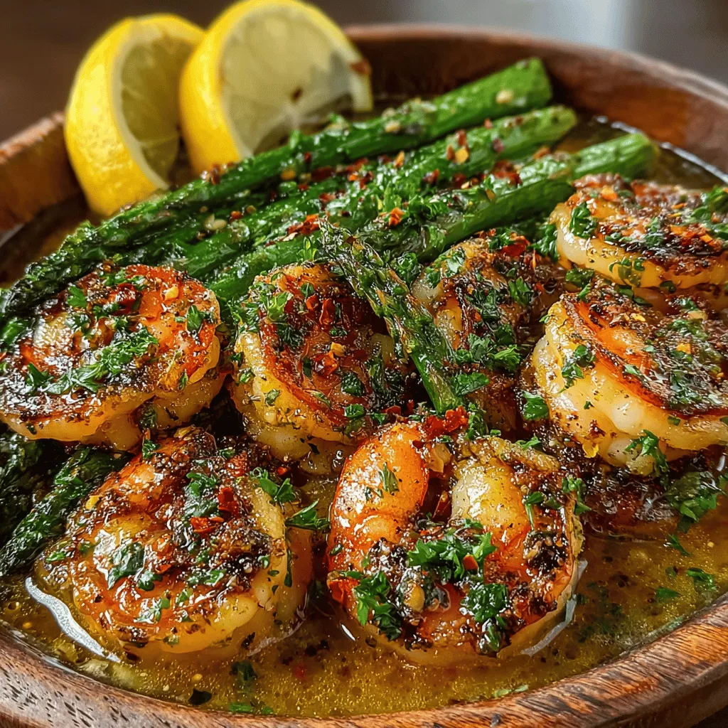 Delve into the world of flavor with this exquisite Garlic Butter Shrimp & Asparagus Delight recipe. This dish marries the succulent taste of fresh shrimp with the vibrant crunch of asparagus, all enveloped in a rich garlic butter sauce. Not only is it a feast for the senses but also a quick and healthy option for busy weeknights or special occasions. In this article, we will explore the ingredients, step-by-step instructions, nutritional benefits, and tips for perfecting this delightful dish, ensuring you have all the information you need to create a culinary masterpiece in your own kitchen.