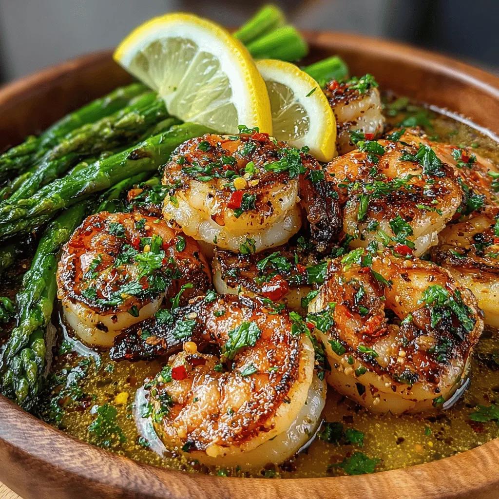 Delve into the world of flavor with this exquisite Garlic Butter Shrimp & Asparagus Delight recipe. This dish marries the succulent taste of fresh shrimp with the vibrant crunch of asparagus, all enveloped in a rich garlic butter sauce. Not only is it a feast for the senses but also a quick and healthy option for busy weeknights or special occasions. In this article, we will explore the ingredients, step-by-step instructions, nutritional benefits, and tips for perfecting this delightful dish, ensuring you have all the information you need to create a culinary masterpiece in your own kitchen.