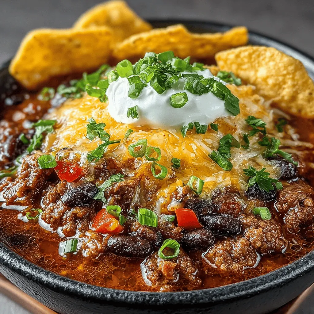 Ultimate Comfort Bowl: Family-Favorite Beef and Bean Chili
