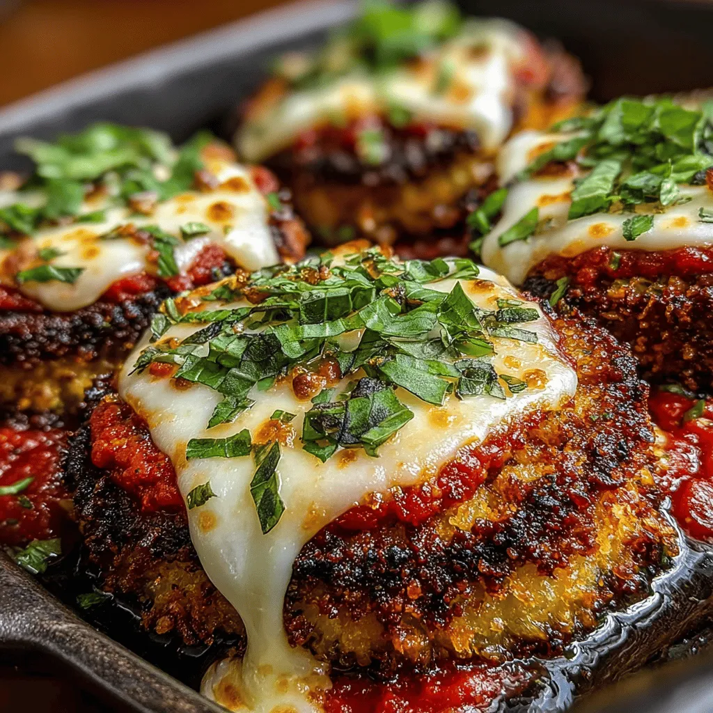 Eggplant Paradise Bake is a dish that embodies the essence of comfort food while offering a delightful medley of flavors that can enchant both vegetarians and meat-lovers alike. This vibrant bake features layers of tender eggplant, rich marinara sauce, and melted cheese, creating a harmonious blend that is as pleasing to the palate as it is to the eye. Whether served as the star of a family dinner or as a centerpiece for gatherings, this dish is sure to impress with its hearty texture and satisfying taste.