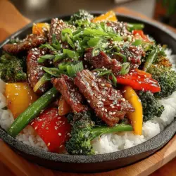 Family-Friendly Beef and Veggie Stir-Fry Bowl