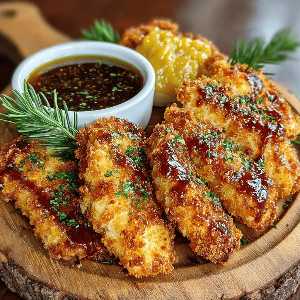 When it comes to comfort food, few dishes evoke the same sense of nostalgia and satisfaction as crispy chicken tenders. Loved by both children and adults, these golden, crunchy delights offer a satisfying bite that is hard to resist. Whether served as a family dinner, a game-day snack, or a party appetizer, homemade chicken tenders hold a special place in the hearts of many. This recipe for Crispy Chicken Tenders paired with a zesty honey mustard dip is not just a meal; it’s an experience that brings people together.