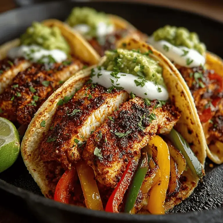 Chicken fajitas have long been a favorite in kitchens across the globe, capturing the hearts and taste buds of many with their vibrant flavors and satisfying textures. This classic Mexican dish is characterized by its sizzling presentation, often served on a hot skillet, and its delightful combination of marinated chicken, colorful peppers, and onions. The appeal of chicken fajitas lies not only in their delicious taste but also in their versatility; they can be customized to suit individual preferences, making them a popular choice for both casual weeknight dinners and festive gatherings.