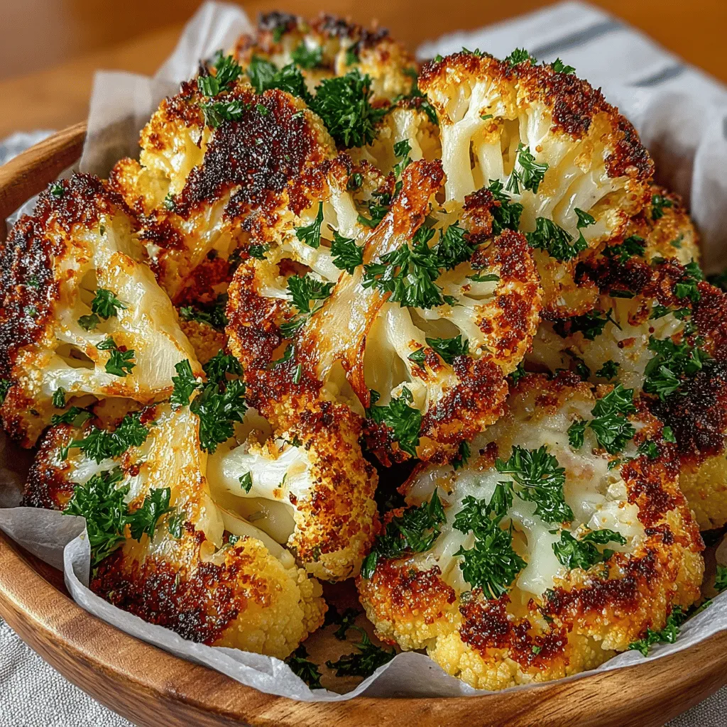 When it comes to healthy snacking, Baked Parmesan Crusted Cauliflower Bites stand out as a delicious and satisfying option. This recipe transforms humble cauliflower into a crispy, flavorful treat that is perfect for any occasion. Whether you're looking for a snack to munch on during movie night, an appetizer to impress your guests, or a healthy side dish to accompany your main course, these cauliflower bites deliver on flavor and nutrition.