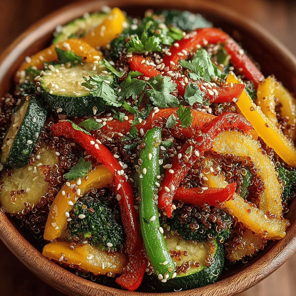 In recent years, plant-based meals have surged in popularity, capturing the attention of health-conscious individuals and food enthusiasts alike. As more people seek to incorporate more vegetables and whole grains into their diets, the demand for vibrant, nutritious recipes has never been higher. One such dish that perfectly embodies this trend is the Vibrant Garden Stir-Fry with Quinoa. This colorful stir-fry not only pleases the eyes but also offers a wealth of nutrients, making it a fantastic choice for anyone looking to elevate their meals.