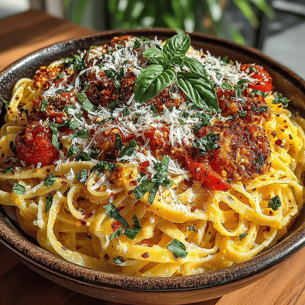 The 30-Minute Creamy Tomato Basil Pasta Delight is a culinary masterpiece that combines the comforting flavors of fresh ingredients with the convenience of a quick preparation time. This dish is perfect for those busy weeknights when you want a satisfying meal without spending hours in the kitchen. The creamy sauce, infused with the rich taste of tomatoes and the aromatic essence of basil, not only delights the palate but also provides a nourishing option for casual gatherings or family dinners. With just a handful of ingredients, this pasta delight showcases the beauty of simplicity in cooking, allowing the natural flavors to shine through.