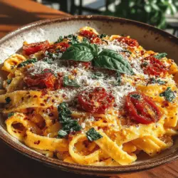 Creating a Wholesome Culinary Experience: 30-Minute Creamy Tomato Basil Pasta Delight
