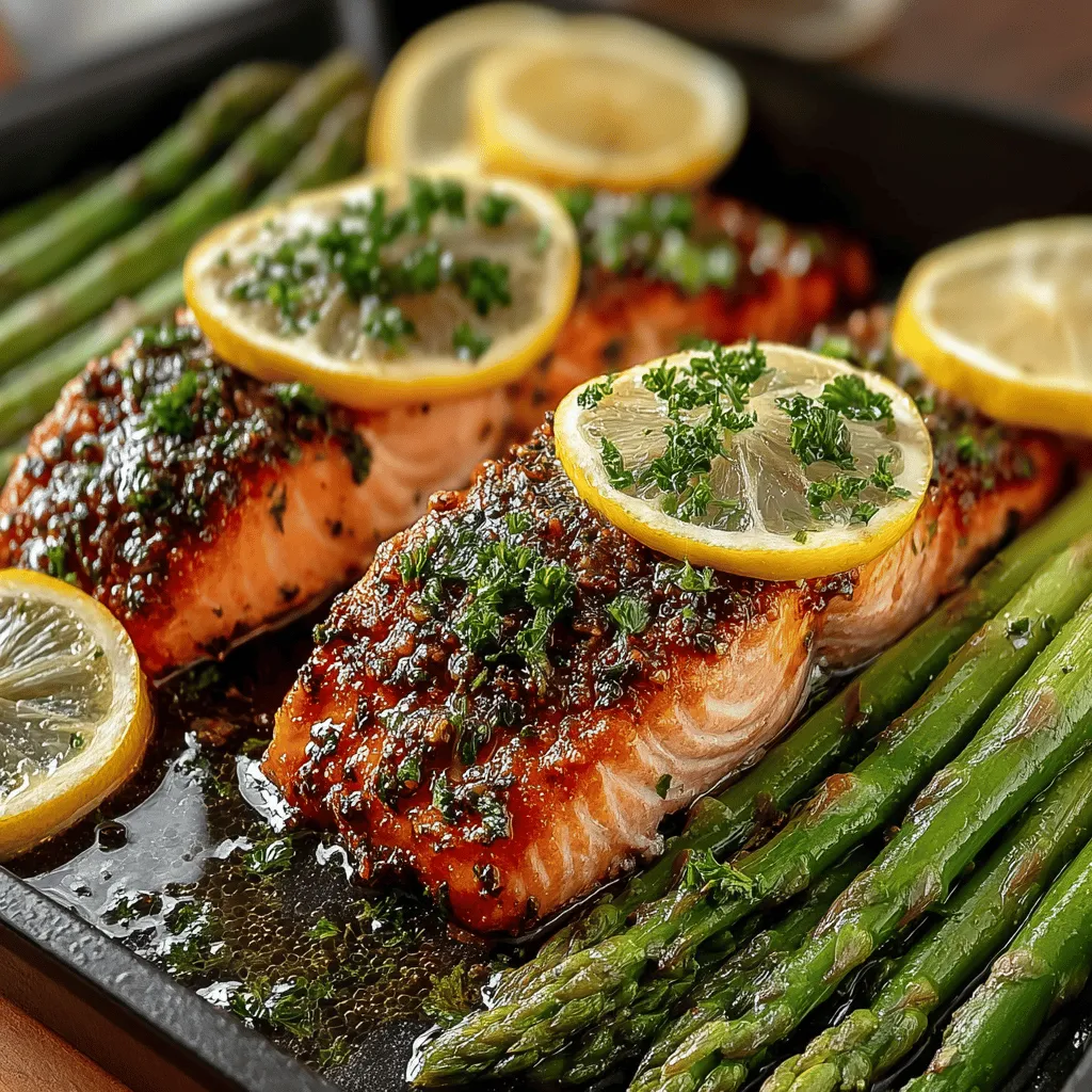 Zesty Sheet Pan Lemon Herb Salmon & Asparagus is a delightful dish that combines the freshness of lemon and herbs with the rich flavor of salmon and the crispness of asparagus. This recipe not only tantalizes your taste buds but also promotes a healthy lifestyle, making it an ideal choice for anyone looking to prepare nutritious meals without sacrificing flavor. The convenience of using a sheet pan means minimal cleanup, allowing you to enjoy your meal and spend more time with loved ones.