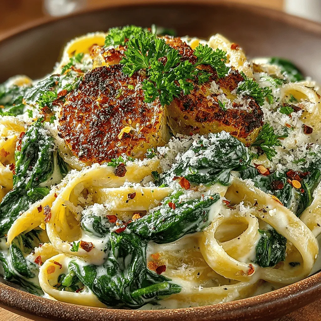 In the world of comfort food, few dishes can compare to a creamy pasta that embraces the senses with rich flavors and enticing aromas. Creamy Garlic Parmesan Pasta with Spinach is a delightful recipe that not only satisfies cravings but also delights the palate with its balance of creaminess and freshness. This dish is perfect for a quick weeknight dinner or an impressive meal for guests. In this article, we will explore the ingredients, preparation methods, and the reasons why this dish is a must-try, ensuring that you can recreate this culinary masterpiece in your own kitchen.