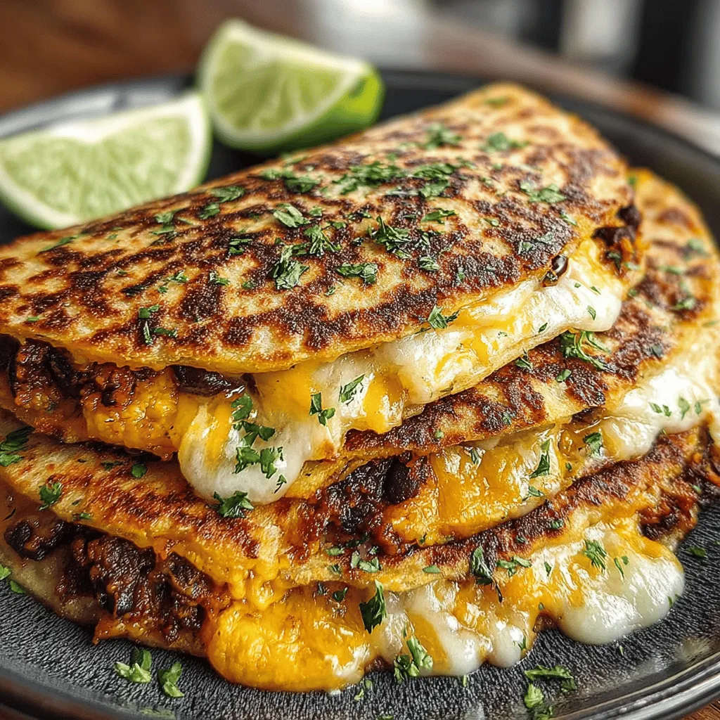 As the world increasingly embraces vegetarian diets, recipes that highlight the rich flavors and nutritional benefits of plant-based ingredients are gaining popularity. Among these, the Savory Sweet Potato and Black Bean Quesadillas stand out as a delightful and satisfying option. This recipe not only balances a variety of flavors but also offers a nutritious meal that is easy to prepare. Packed with the wholesome goodness of sweet potatoes and black beans, these quesadillas are perfect for a quick lunch or a cozy dinner.