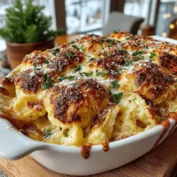 - 8 ounces elbow macaroni (or gluten-free pasta) - 1 medium head of cauliflower, cut into florets - 2 cups shredded sharp cheddar cheese - 1 cup milk (or non-dairy milk) - 2 tablespoons butter (or dairy-free alternative) - 2 tablespoons all-purpose flour (or gluten-free flour) - 1 teaspoon garlic powder - 1 teaspoon onion powder - Salt and pepper to taste - Optional toppings: breadcrumbs, additional cheese, fresh herbs