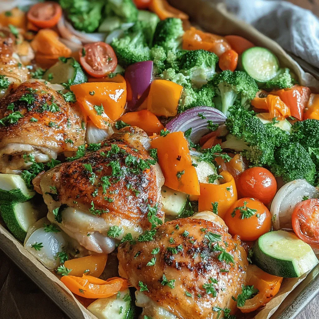 In recent years, the trend towards healthy, easy-to-make meals has gained immense popularity. Home cooks are constantly on the lookout for recipes that are not only good for their health but also quick to prepare amidst their busy schedules. The One-Pan Rainbow Chicken & Veggies recipe checks all the boxes, providing a colorful and nutritious option for any meal.