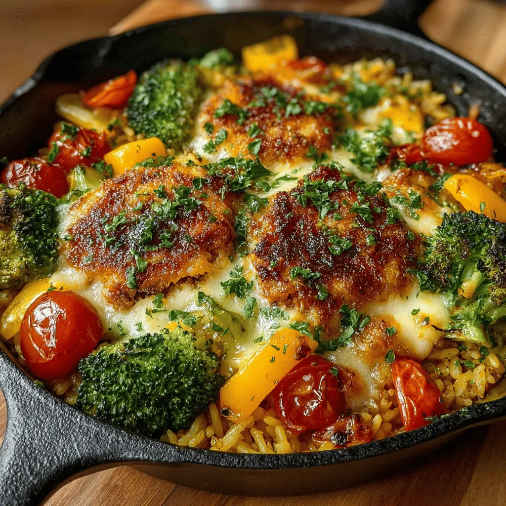 In today's fast-paced world, finding a nutritious and delicious meal that can be prepared with minimal cleanup is essential. The One-Pan Cheesy Veggie and Rice Bake is a perfect solution for busy weeknights or leisurely weekends. This delightful dish combines wholesome brown rice with a colorful medley of vegetables, all baked to perfection under a gooey layer of mozzarella cheese. Not only is it comforting and satisfying, but it's also packed with nutrients, making it a family favorite. Let's dive into the details of this recipe and discover the joy of one-pan cooking.