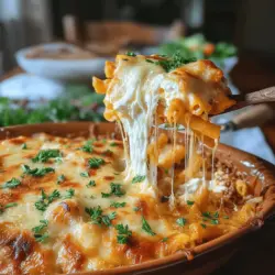 Cheesy Baked Ziti Delight