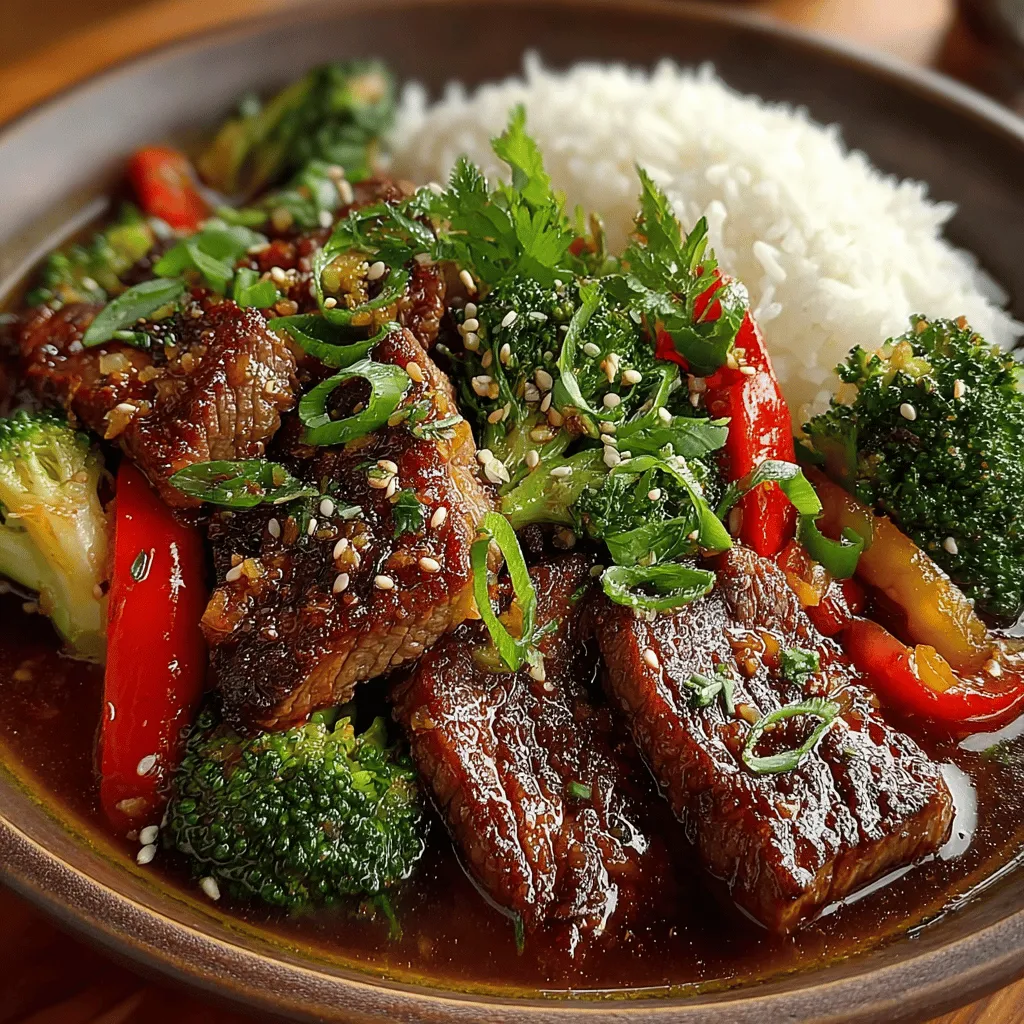 Beefy Broccoli Bliss is more than just a dish; it’s a culinary celebration that brings together tender beef sirloin and vibrant broccoli in a quick and satisfying stir-fry. This recipe is perfect for busy weeknights when you crave something delicious yet nutritious. The combination of fresh vegetables and a savory sauce not only delights the taste buds but also packs a nutritional punch. In this article, we will explore the ingredients, the step-by-step cooking process, and the health benefits of this delightful stir-fry.