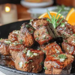 Sizzling Garlic Butter Steak Bites