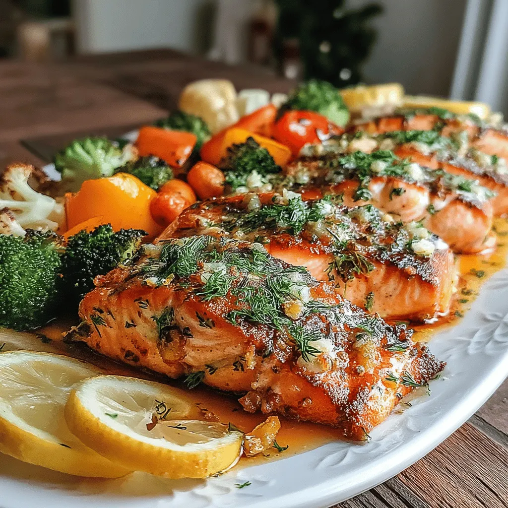 Crispy Garlic Herb Salmon with Roasted Veggies is more than just a meal; it's a delightful experience that combines rich flavors and vibrant colors. This dish offers a perfect balance of crispy, tender salmon infused with aromatic herbs, accompanied by a medley of flavorful roasted vegetables. Whether you're hosting a dinner party or looking for a quick weeknight dinner, this recipe delivers both taste and presentation.