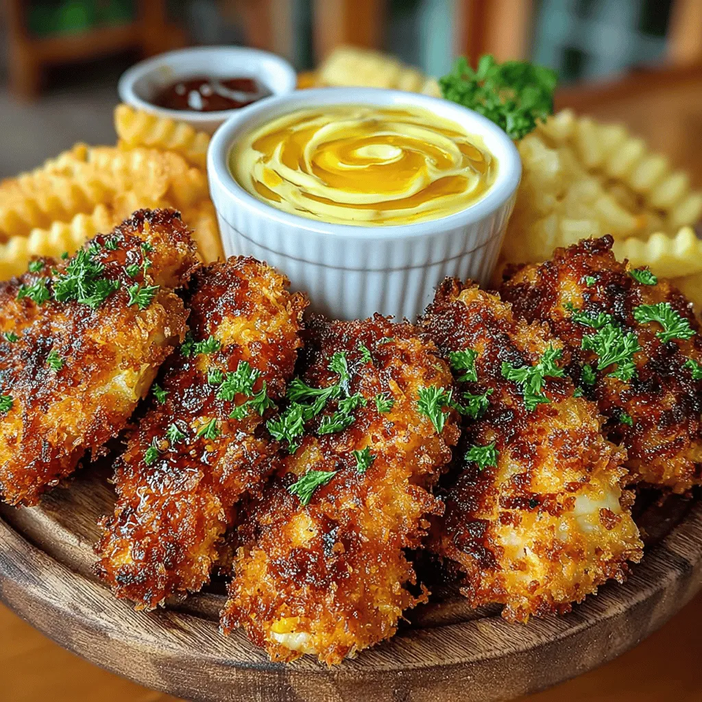 Discover the ultimate comfort food with our Crunchy Heaven Chicken Tenders! This irresistible recipe combines juicy, marinated chicken with a perfectly crispy coating, making it a favorite for both kids and adults. Paired with a delectable honey mustard dip, these tenders are perfect for any occasion, whether it’s a family dinner, game day, or a casual get-together with friends. Get ready to impress your loved ones with this easy-to-follow recipe that guarantees delicious results every time.