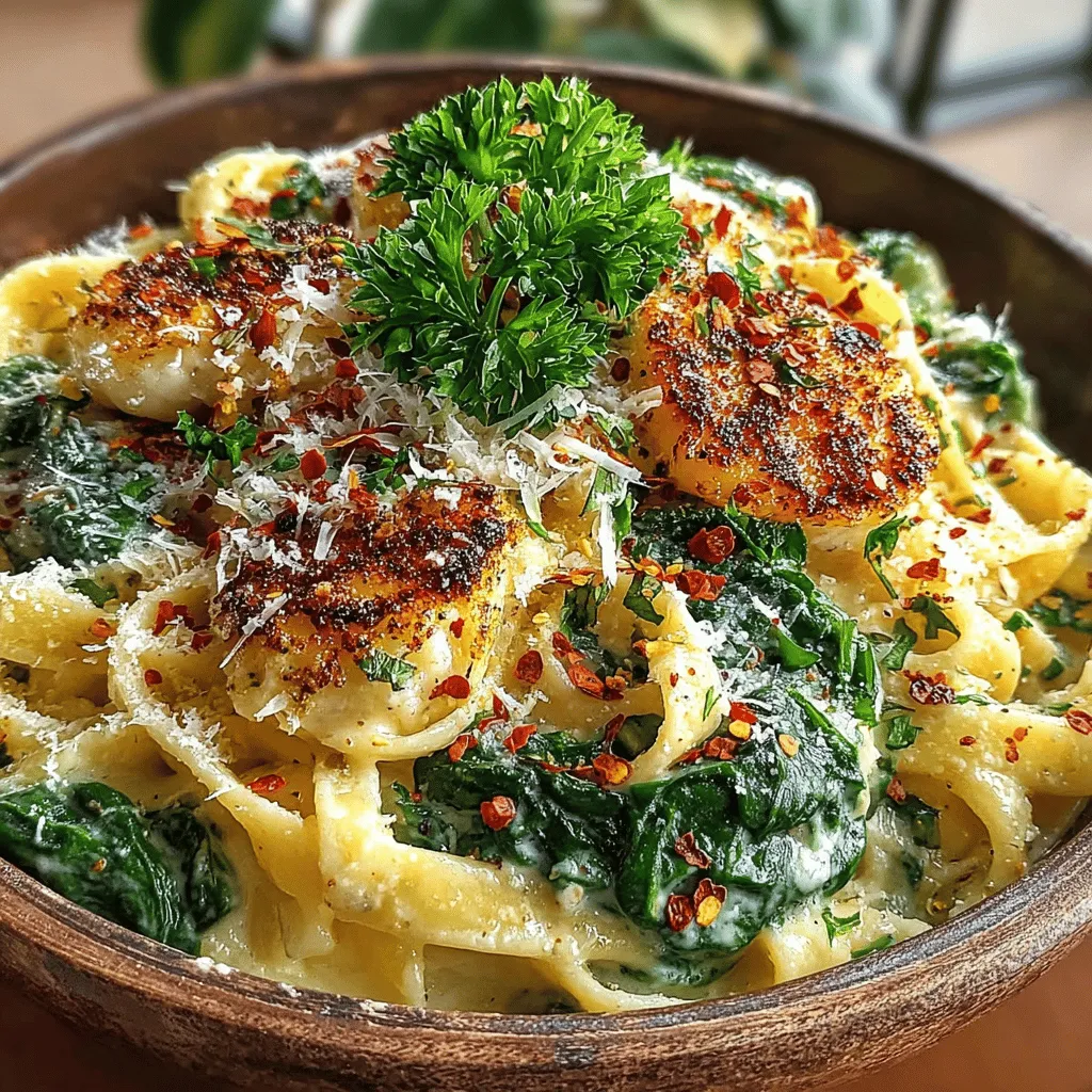 Indulging in a rich and savory dish can elevate any meal, and what better way to satisfy your cravings than with a creamy garlic Parmesan pasta? This Luscious Creamy Garlic Parmesan Pasta with Spinach not only tantalizes your taste buds but also combines the goodness of fresh spinach with the comforting flavors of garlic and cheese. In this article, we will dive deep into the recipe, exploring its ingredients, cooking techniques, and the delightful experience it offers. Perfect for weeknight dinners or special occasions, this dish is sure to become a favorite in your culinary repertoire.
