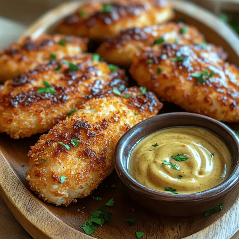 - 1 pound boneless, skinless chicken breasts - 1 cup buttermilk - 1 cup all-purpose flour - 1 cup panko breadcrumbs - 1 teaspoon garlic powder - 1 teaspoon onion powder - 1 teaspoon paprika - 1 teaspoon salt - 1/2 teaspoon black pepper - Optional: 1/4 teaspoon cayenne pepper (for heat) - 2 tablespoons dried parsley