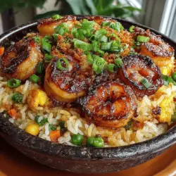 Quick Shrimp Fried Rice with Peas and Carrots