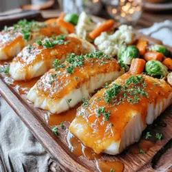 Mellow Maple Glazed Pumpkin Sea Bass: A Seasonal Delight