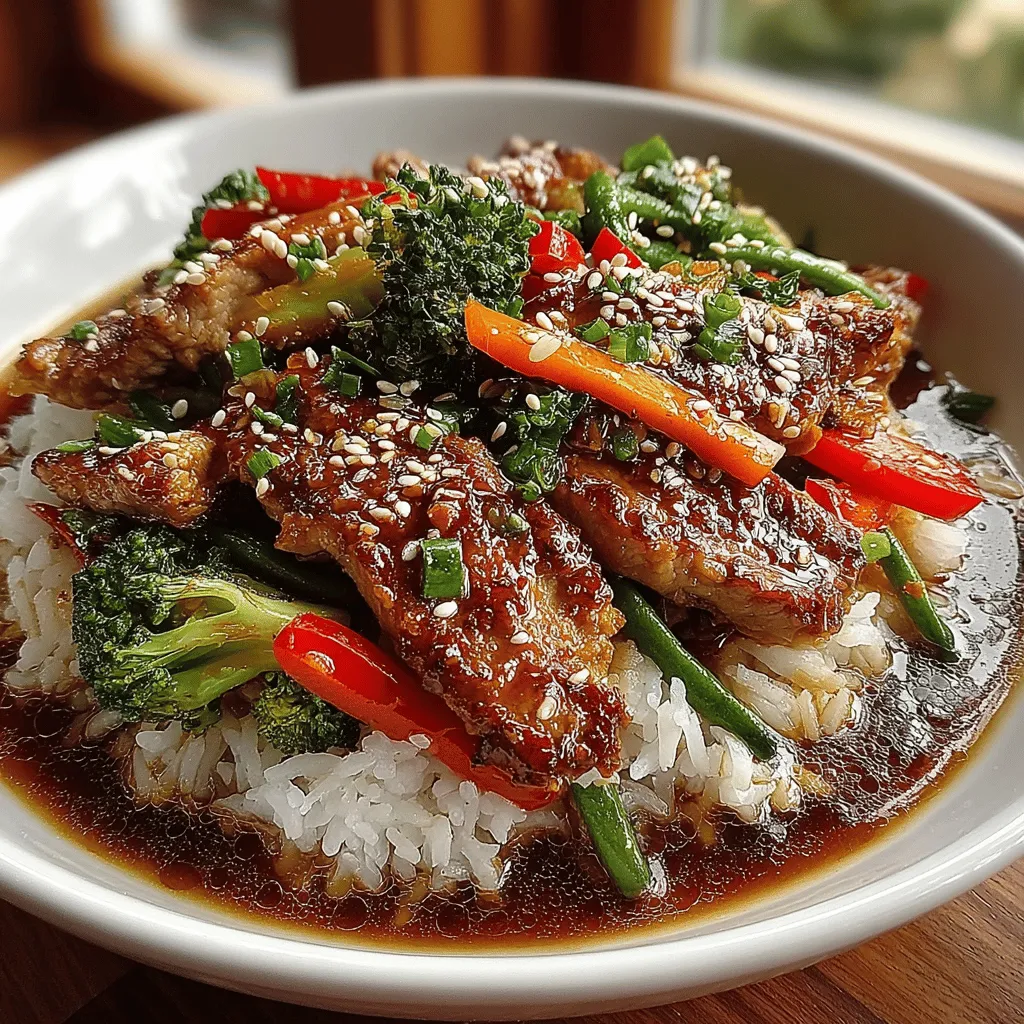 Quick and Colorful Chicken Veggie Stir-Fry