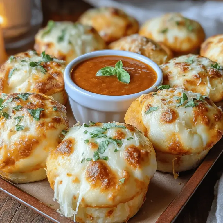 Cheesy Pepperoni Pizza Muffins are a fun and easy snack or meal option that combines the beloved flavors of pizza in a portable format. These muffins are not only delicious but also incredibly versatile, making them perfect for various occasions such as parties, family gatherings, or quick weeknight dinners.
