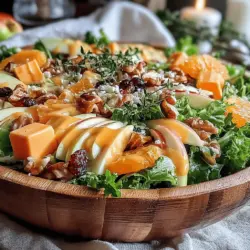 Explore the delightful fusion of flavors in our Harvest Bliss: Apple and Cheddar Salad, a dish that perfectly embodies the essence of autumn. Combining crisp apples, sharp cheddar cheese, and a medley of greens, this salad is not only visually appealing but also packed with nutrients. In this article, we’ll guide you through the preparation of this refreshing recipe, highlighting its health benefits, ideal serving occasions, and why it’s a perfect addition to your seasonal menu.