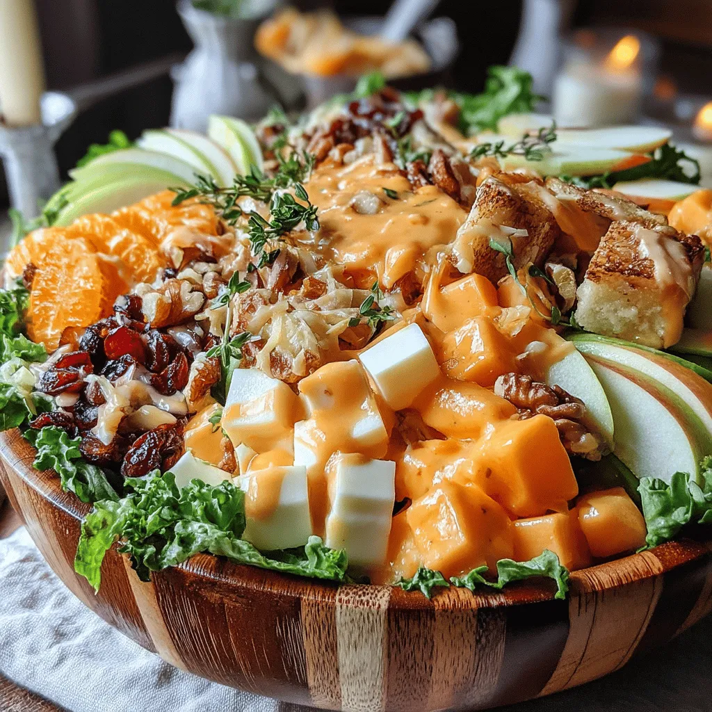 Explore the delightful fusion of flavors in our Harvest Bliss: Apple and Cheddar Salad, a dish that perfectly embodies the essence of autumn. Combining crisp apples, sharp cheddar cheese, and a medley of greens, this salad is not only visually appealing but also packed with nutrients. In this article, we’ll guide you through the preparation of this refreshing recipe, highlighting its health benefits, ideal serving occasions, and why it’s a perfect addition to your seasonal menu.