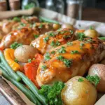 Sheet pan meals have become a go-to option for busy home cooks, and for good reason. They offer a simple, one-pan solution that minimizes both prep time and cleanup. The Quick Honey Mustard Chicken & Veggies is no exception, making it an ideal choice for weeknight dinners.