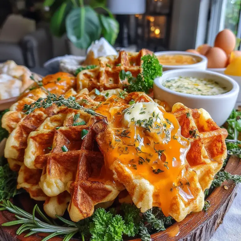 Explore the delightful fusion of flavors with our Herb Butter Yukon Waffle Bossa Bread—a unique twist on traditional waffles that combines the creaminess of Yukon Gold potatoes with the aromatic goodness of fresh herbs. This recipe not only satisfies your taste buds but also introduces an exciting way to enjoy waffles, perfect for brunch or a cozy breakfast at home. Discover how this dish can elevate your culinary repertoire while being simple enough for home cooks of all levels.