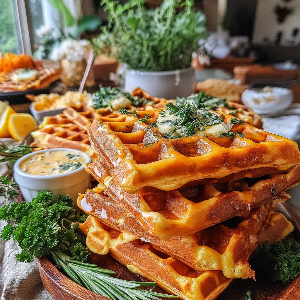 Explore the delightful fusion of flavors with our Herb Butter Yukon Waffle Bossa Bread—a unique twist on traditional waffles that combines the creaminess of Yukon Gold potatoes with the aromatic goodness of fresh herbs. This recipe not only satisfies your taste buds but also introduces an exciting way to enjoy waffles, perfect for brunch or a cozy breakfast at home. Discover how this dish can elevate your culinary repertoire while being simple enough for home cooks of all levels.