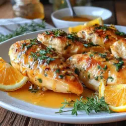 If you're looking for a dish that brings a burst of flavor to your dinner table, look no further than Zesty Citrus Delight: Quick Lemon Tarragon Chicken Breasts. This recipe seamlessly combines the bright, tangy notes of lemon with the aromatic freshness of tarragon, creating a delightful experience for your palate. It's perfect for those who appreciate the invigorating flavors that citrus and herbs can bring to a meal.