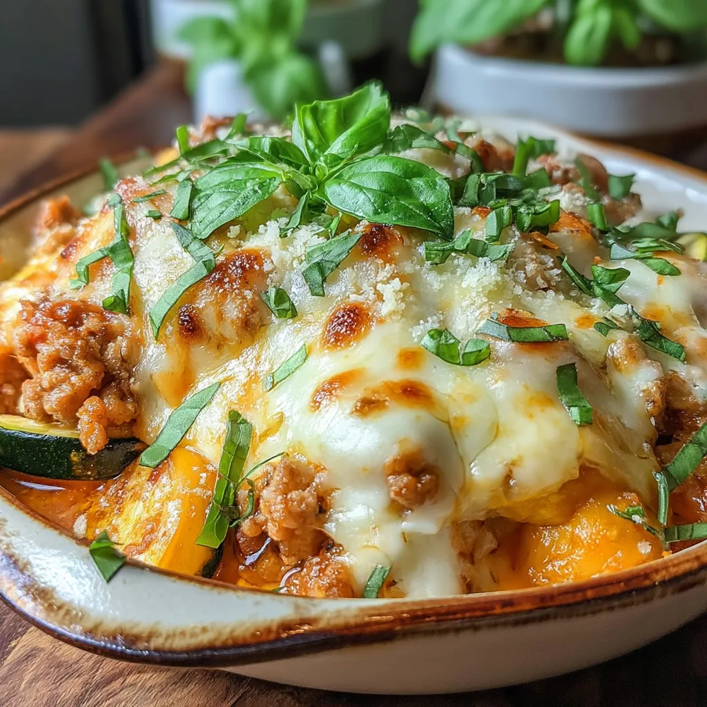 If you're on the lookout for a delicious and satisfying dish that brings comfort to the table, look no further than the Cheesy Turkey Zucchini Bake. This delightful recipe combines ground turkey and fresh zucchini, creating a hearty meal that caters to both taste buds and health-conscious eaters. It's the perfect solution for busy weeknights or family gatherings, offering a balance of flavors that everyone will enjoy.