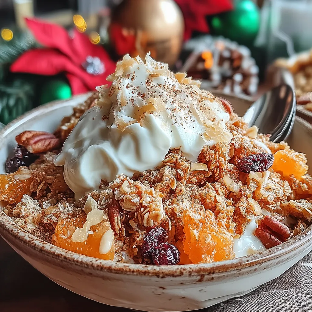 The holiday season is a time of joy, warmth, and, of course, delicious food. As families gather to celebrate, festive breakfasts can set the perfect tone for the day ahead. One delightful dish that captures the spirit of the season is the Festive Air Fryer Gingerbread Breakfast Crumble. This recipe combines the beloved flavors of gingerbread with a delightful crumble that is both satisfying and comforting.