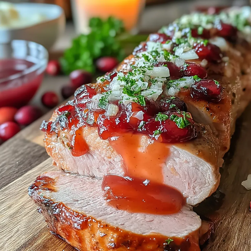 The festive season is upon us, and with it comes the joy of gathering around the table with family and friends. One of the highlights of holiday meals is the main dish, and nothing says “celebration” quite like a beautifully cooked pork loin. This Crockpot Cranberry Sauce Pork Loin brings together the warmth of the season and the convenience of slow cooking, making it an ideal choice for busy holiday schedules.